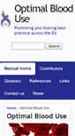 Mobile Screenshot of optimalblooduse.eu